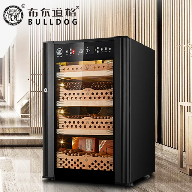 
110v/220v Professional electric Cigar Humidor Cabinet Constant High Accurate Humidifying System Frost Free 
