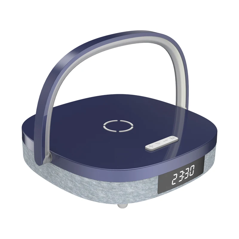 Charger Manufacturer Wholesale Portable Wireless Charger Speaker Reading Light LED Table Lamp Wireless Charging Mobile Charger