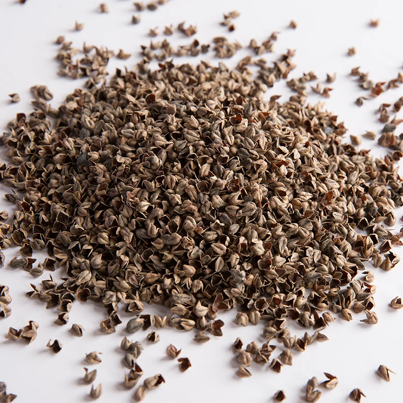 Qiong tartary buckwheat hulls bulk husk used for tartary buckwheat pillow 20kg/bag