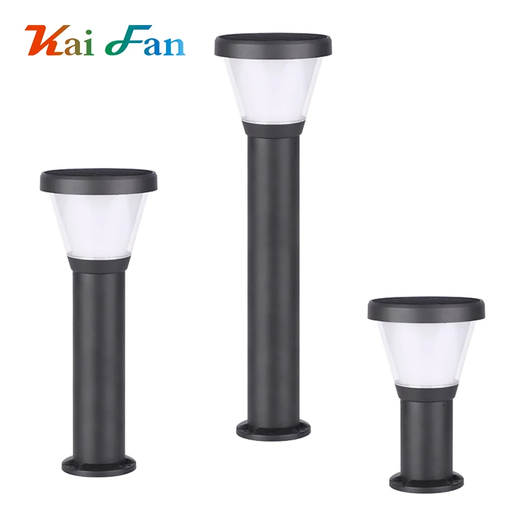 Custom Design Standing Bollard Angel Eye Pathway Lighting Waterproof Ip65 Outdoor Solar Led Garden Lamp