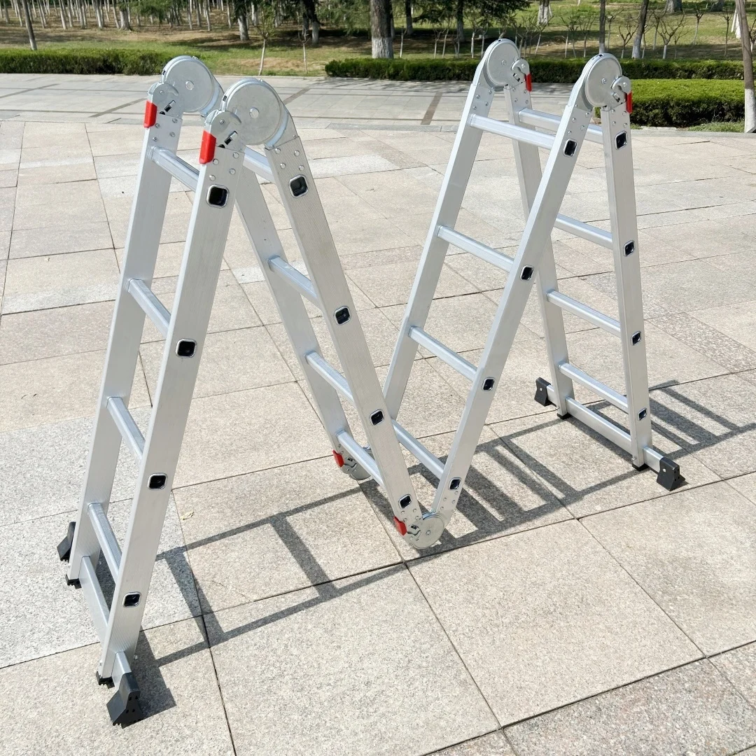 escalera de aluminio ladder Aluminum multi-purpose ladder 1.0mm 1.5mm thickness