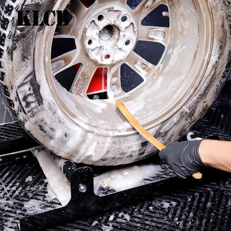 Car Wash Detailing Wheel Holder Cleaning Car Tire for Auto wash shop Car detailing tools