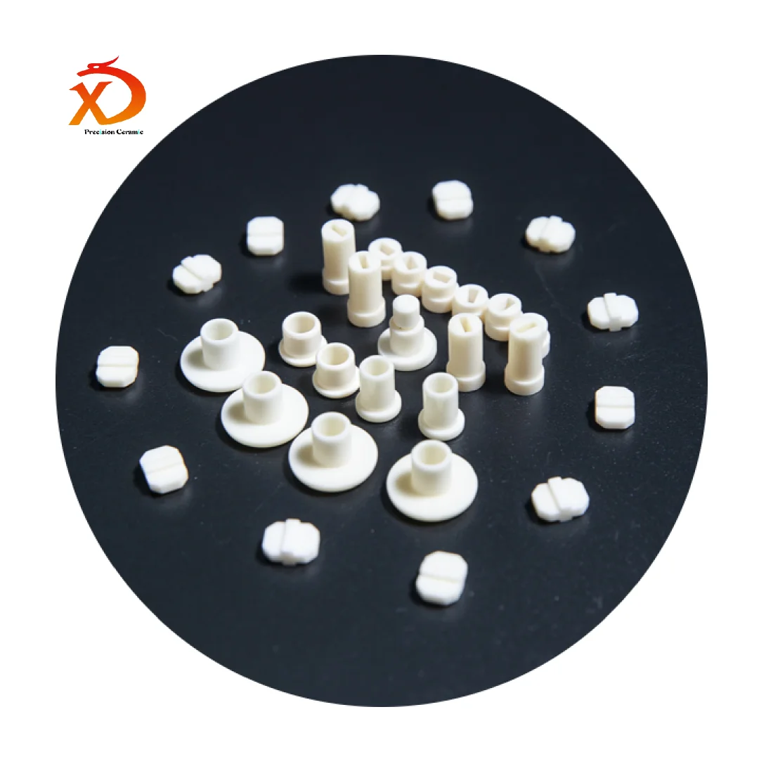 Индивидуальные обрабатываемые керамические прецизионные Алюминиевые керамические литьевые детали для литья под давлением