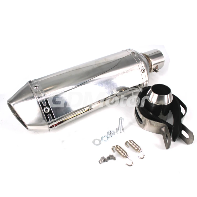 High quality universal Aluminum Alloy durable  escapes chinos para moto dirt bike muffler exhaust pipe For CBR CBR125