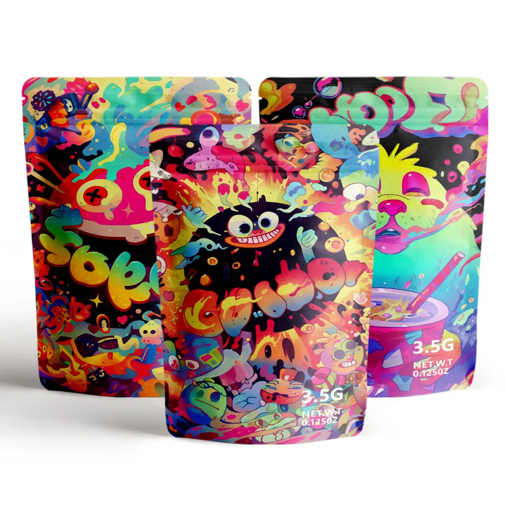 Custom aluminum foil stand up  packing pouch roasted nuts seed food packaging mylar bags for dried fruit snacks with zipper