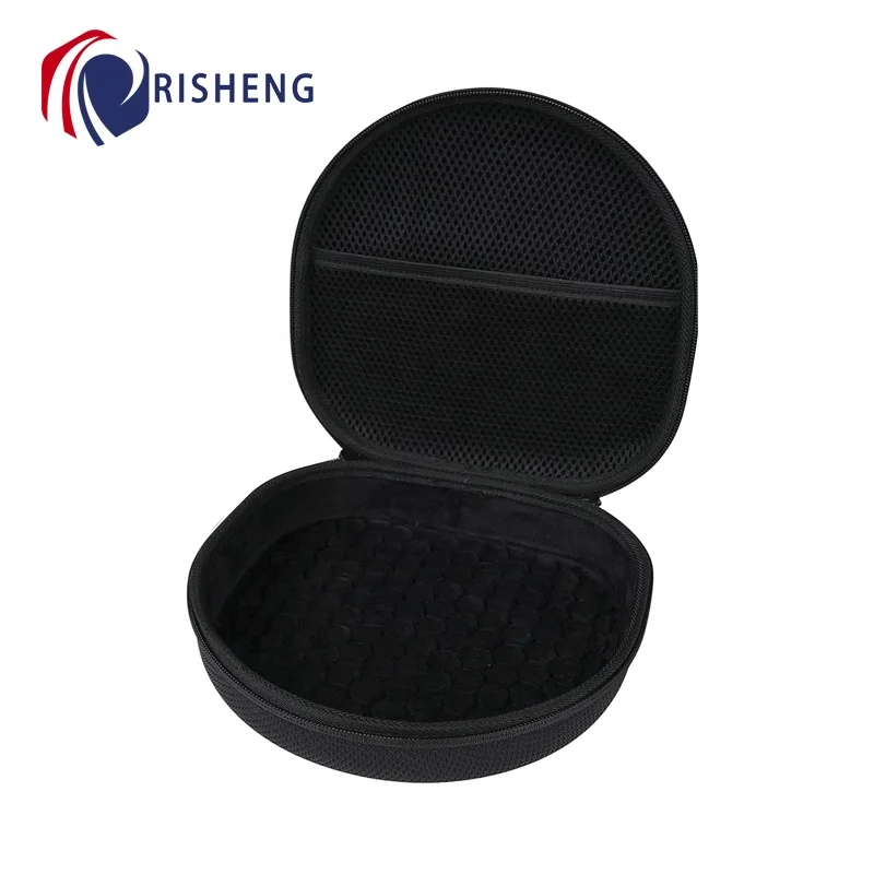 Custom Portable Travel Shockproof Durable Hard Zipper Bag Carrying Tool Eva Case For Apple Airpods Max Headphone With Handle