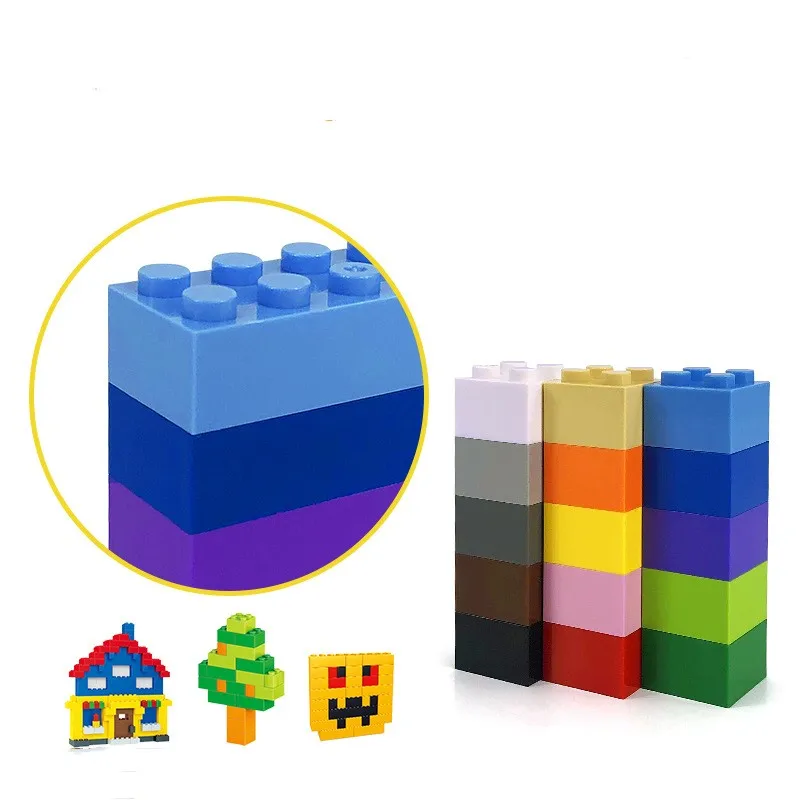 NO.3003 DIY Building Blocks Thick Figures Bricks 2x2 Dots Educational Creative  Plastic Toys
