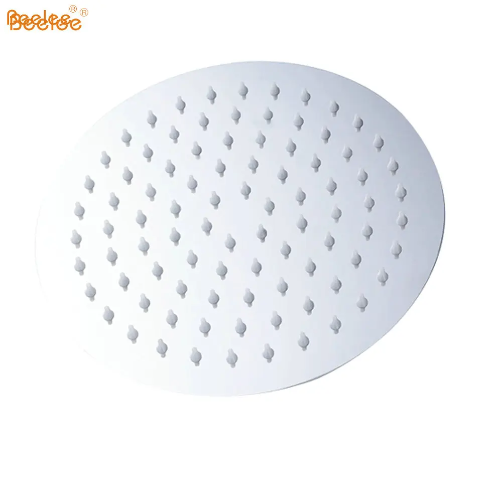 Beelee BS3208 Durable Custom Ultra-thin 8-inch Douche Ceiling Water Saving Waterfall Stainless Steel Rainfall Round Shower Head
