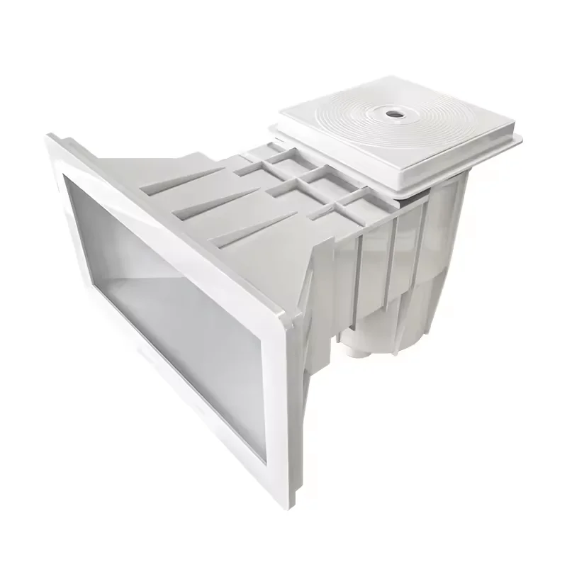 Factory Hot Sale ABS Above Ground Leaf Skimmer Filtration Swimming Pool Wall Skimmer for Concrete Pool