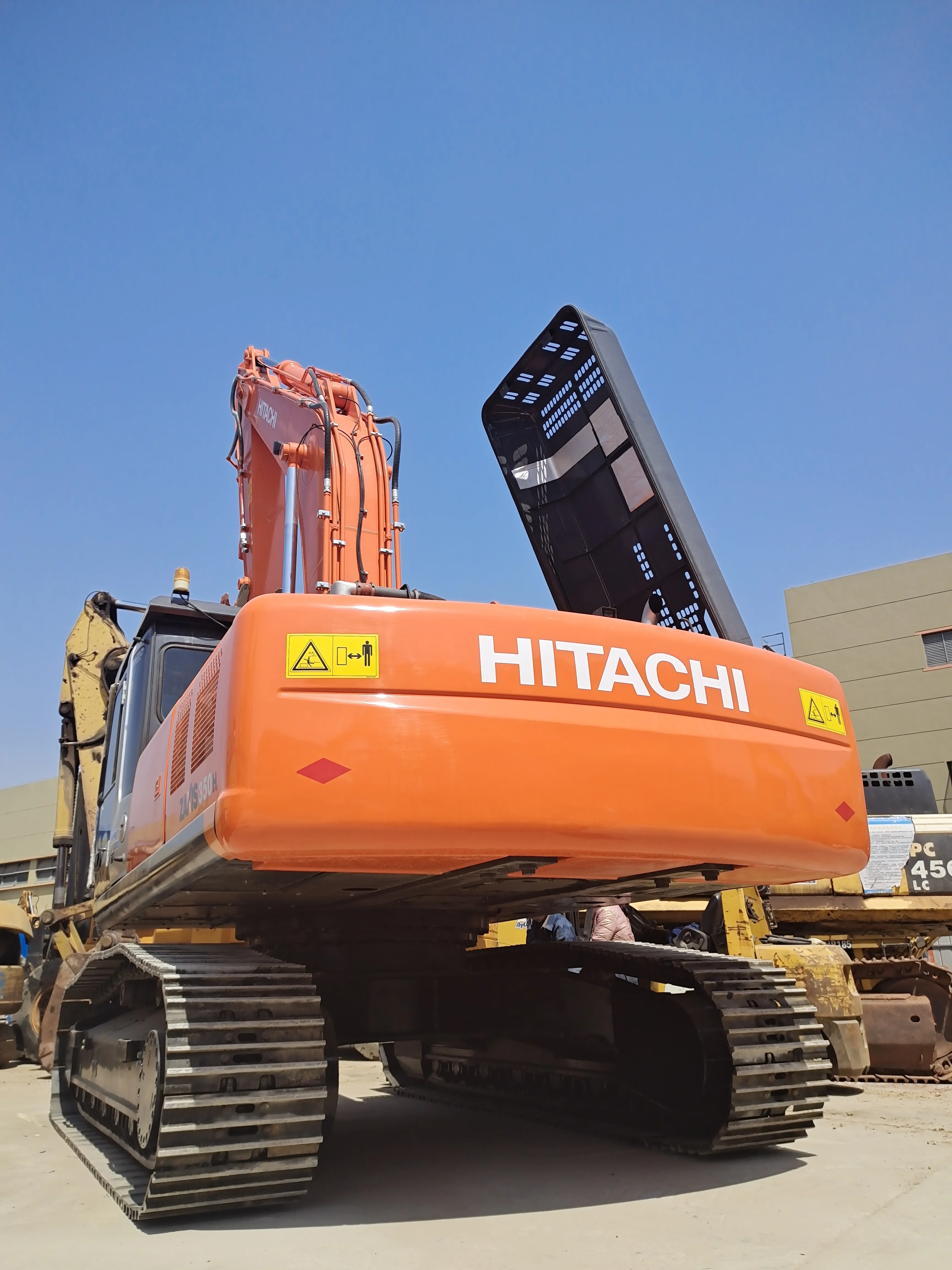 Подержанные экскаваторы Hitachi ZX350 Гусеничные землеройные машины тяжелое строительное оборудование для продажи 350h-3g