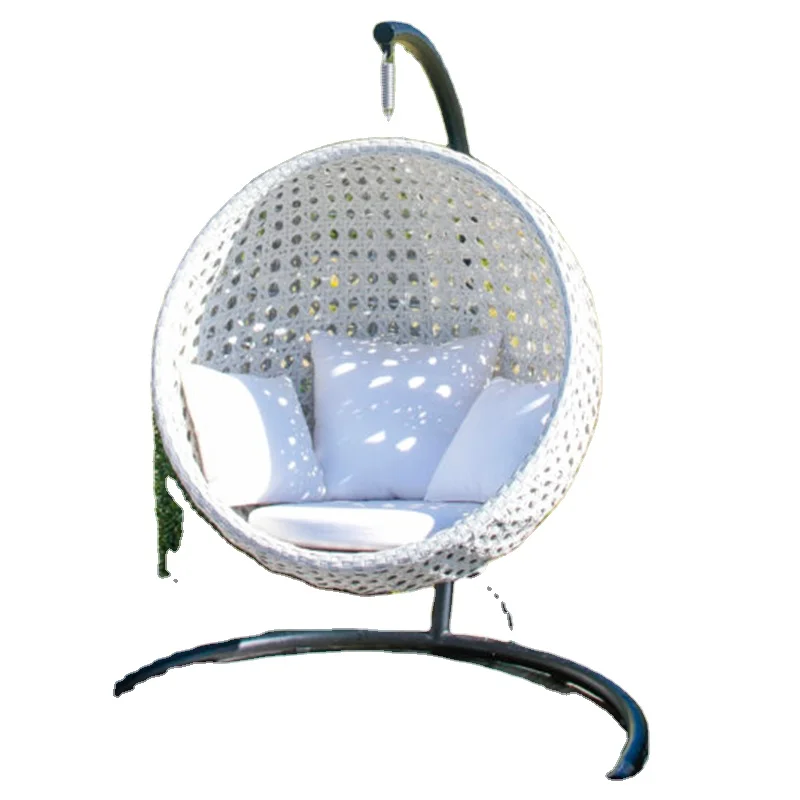 Hot sale hemisphere hanging garden swing chair