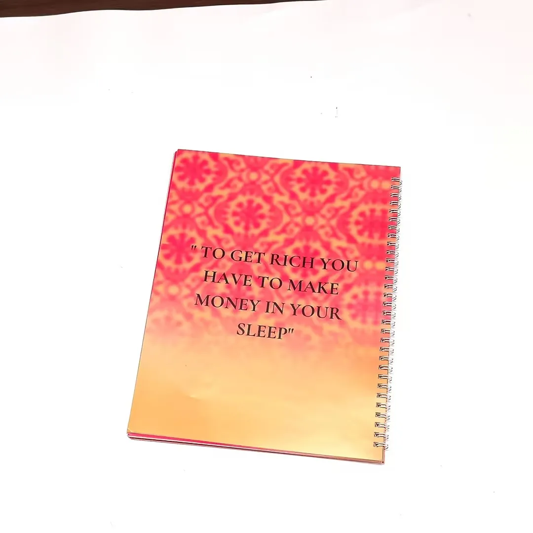 Оптовая продажа модных и жизненных журналов простота оператора CMYK печать спиральный Переплет Журнал