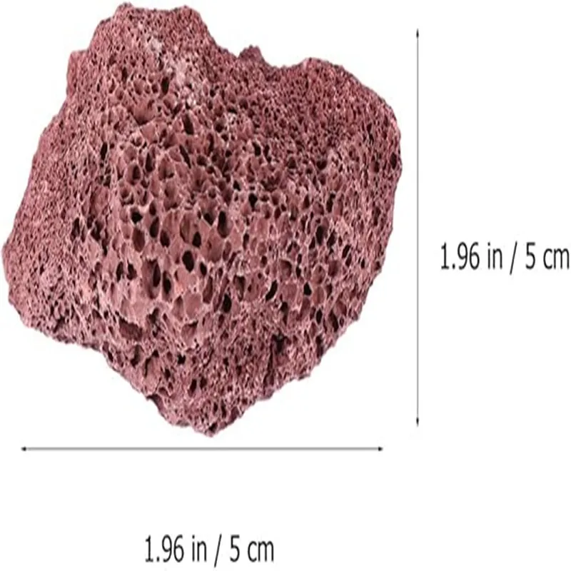 Filter media aquarium filter material ocean decoration red volcanic lava rock