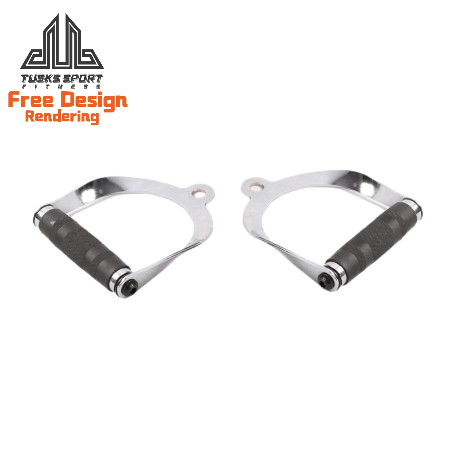Lat Pull Down Bar With Flat Handle for Multi Gym Fitness Accessories tricep v shaped press down bar with rubber hand grips