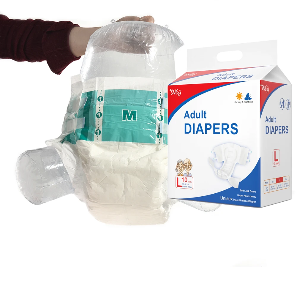 High Quality Japanese Style Fluff Pulp Hospital Hypoallergenic Soft Ultra Thick Baby Diapers For Adults