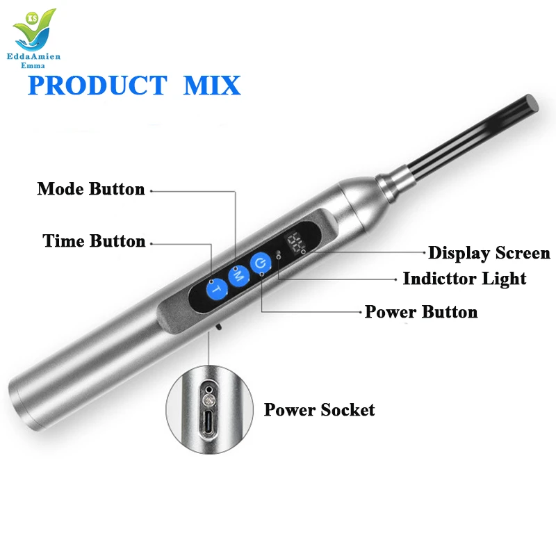 Home use red light therapy cold sore 660nm 850nm infrared red light therapy Reduce inflammation for Lip herpes and acne