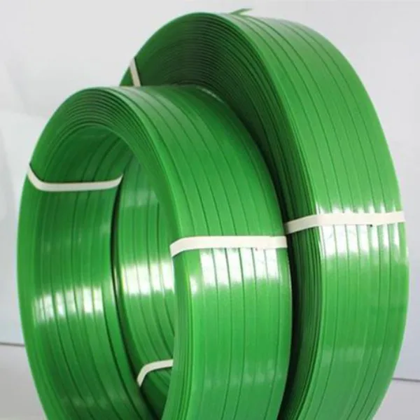 packaging Plastic Pet Strap Polyester pet band strap green tape 19mm 16mm