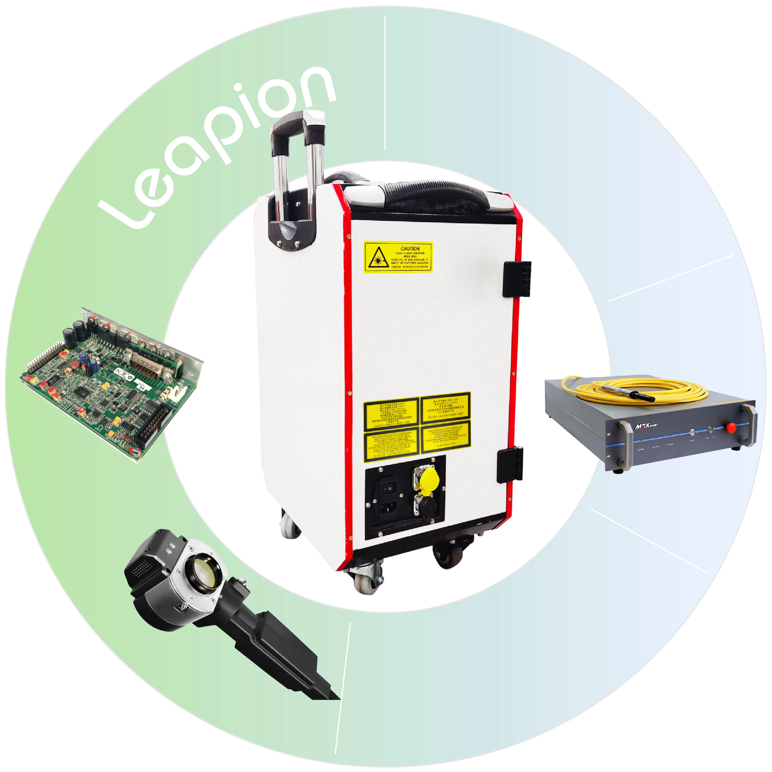 Top quality 100w Laser Cleaning Machine for metal cleaning