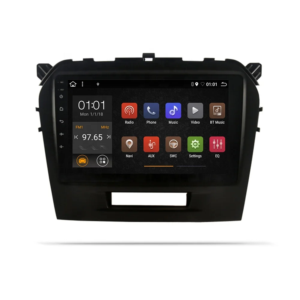 MCX Android10 Quad Core Car Radio Stereo Video Car DVD Multimedia Player For SUZUKI Grand Vitara 2016 GPS touch screen