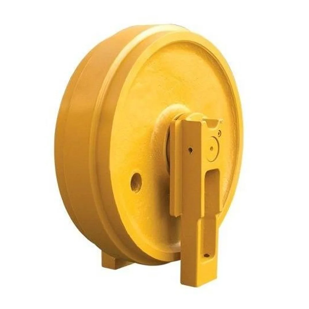 excavator dozer parts front idler 6t-2614 bulldozer adjuster front idler roller t200 d3g d4d d6 d6h d8r d11n d65 320d 320