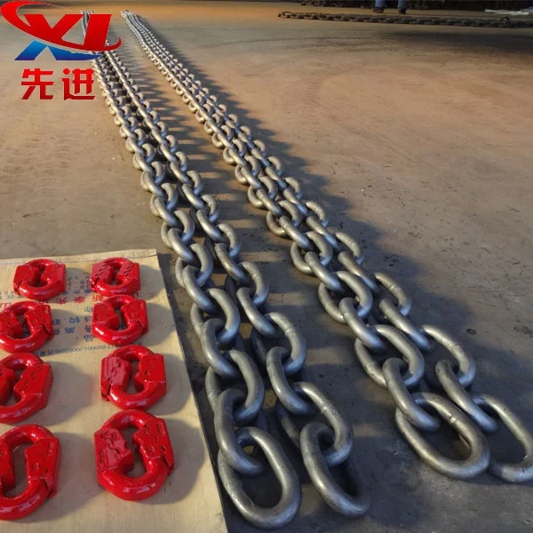 High-strength G43 welded mining round chain/welded chain/electric slag dragging machine chain