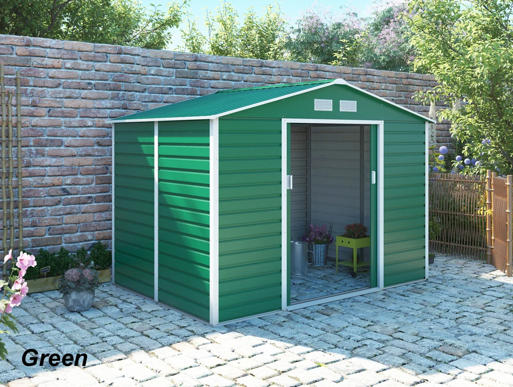 5m2 UV Protected Multifunction Garden Building Metal Tool Shed Sheds & Storage China Wholesale Composite Wood Shed