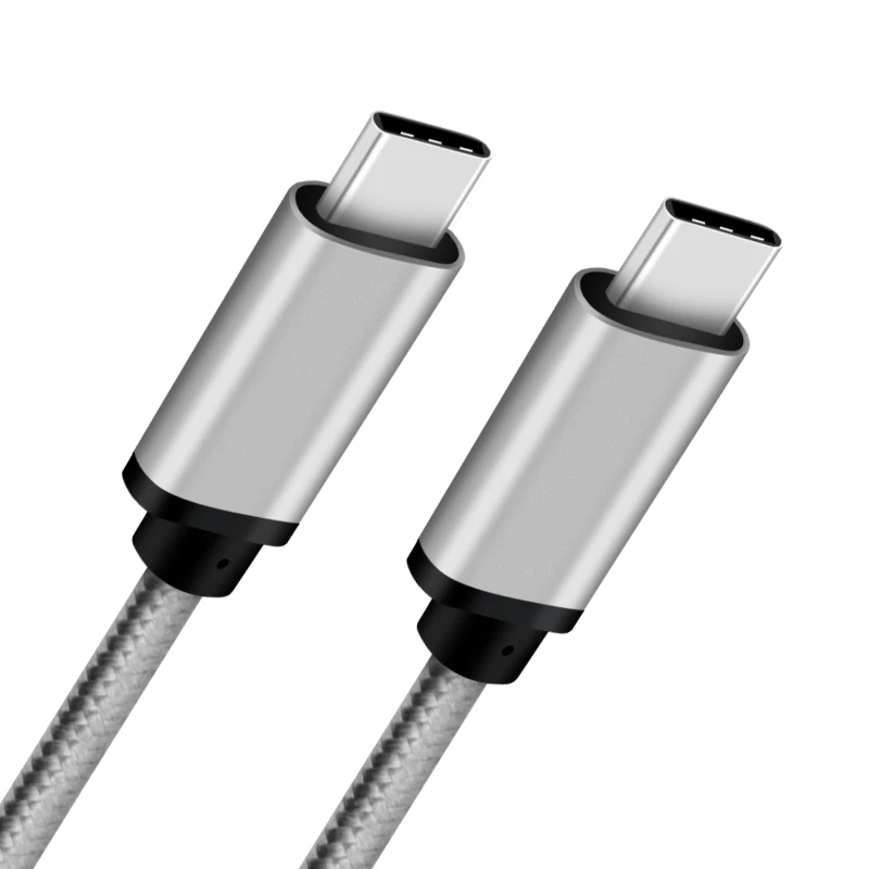  Китай оптовая продажа PD60W быстрое зарядное устройство USB C к кабель нейлоновая оплетка для быстрой зарядки передача данных 5