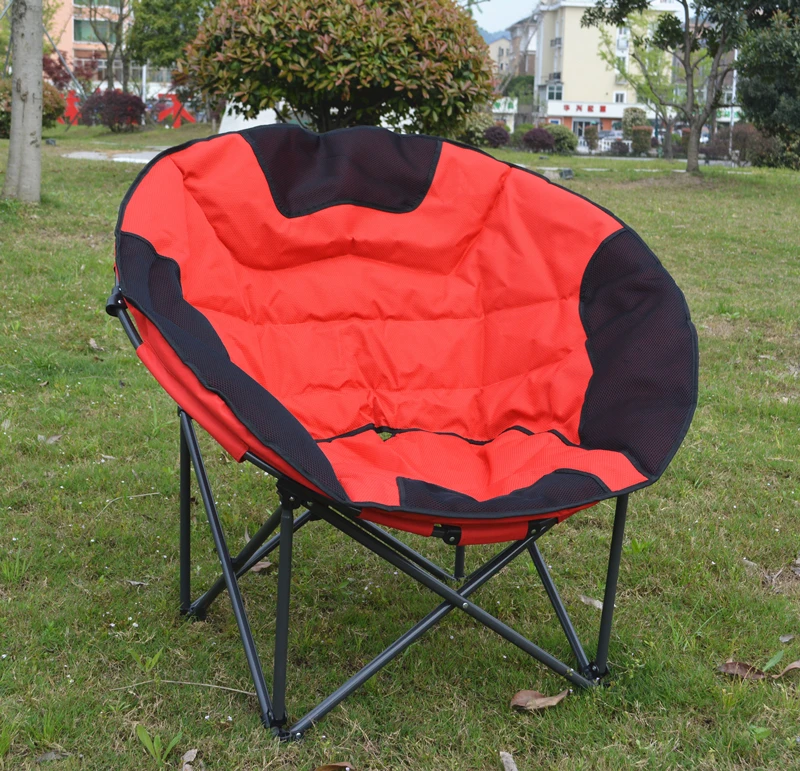 Outdoor Folding Camping Moon Chair portable Picnic Round Moon Chair
