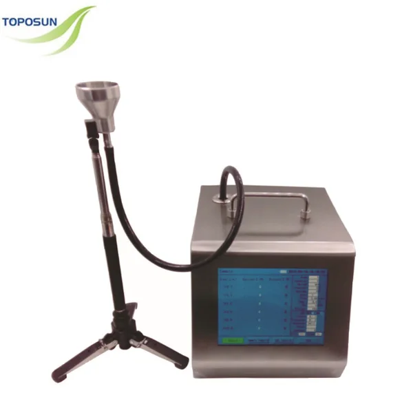 TPS-Y09301AC DC(with Battery) Laser Airborne Particle Counter, Compliance with ISO14644-1 and GMP Standard
