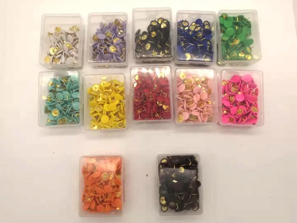 
Decorative colorful drawing pins/thumbtacks/push pins 