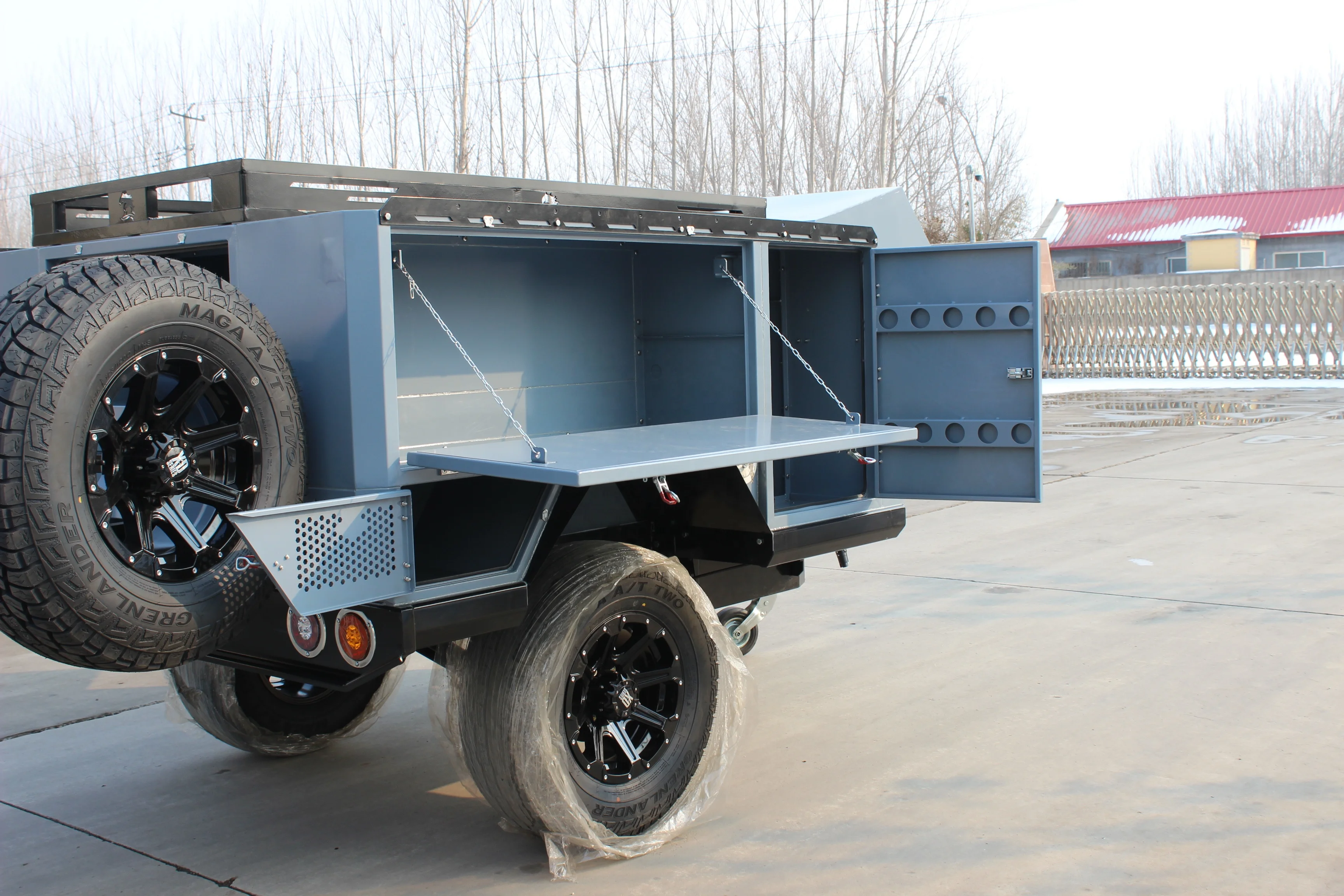 2023 Hot Sale 4x4 Off Road Customize Small Family Car Truck Camping Travel Trailer