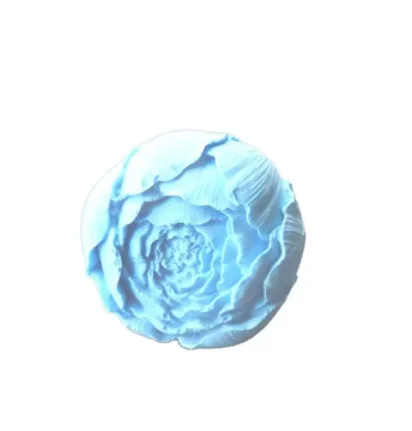 Hot selling factory direct stock wholesale blue peony flower ceramic fragrance gypsum perfume diffuser