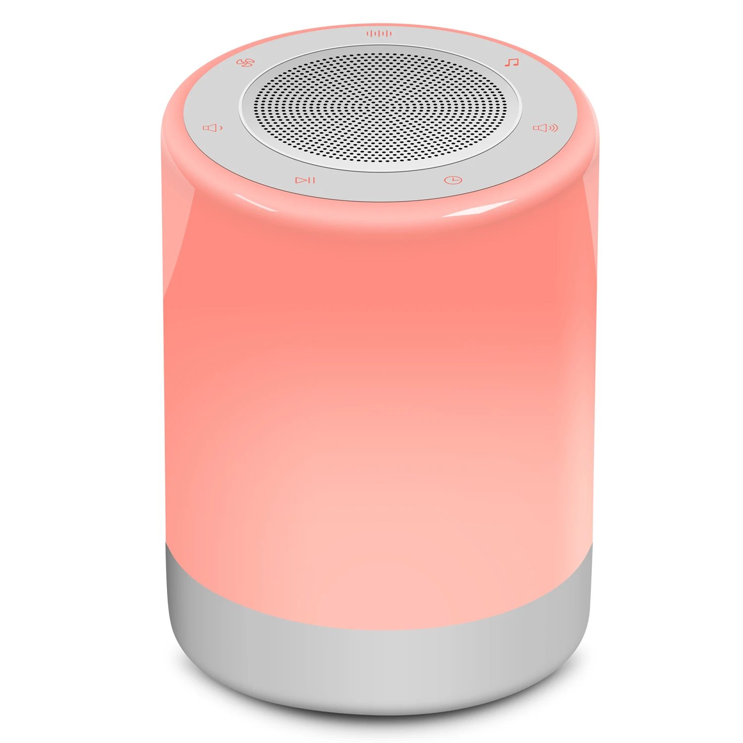 Portable mini white noise sleep machine sleep trainer night light smart touch dimming night lamp led white noise sound machine