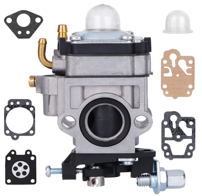 Триммер карбюратор совместимый с MP15 43CC 52CC CG430 BC430 BC520 кусторез триммер для травы ремонтными комплектами