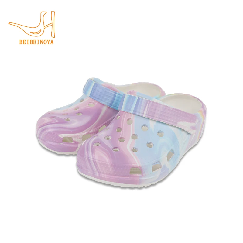 Babyhappy Wholesale Summer Comfortable New Soft Eva Outdoor Non-Slip Kids Clogs Garden Shoes Slippers