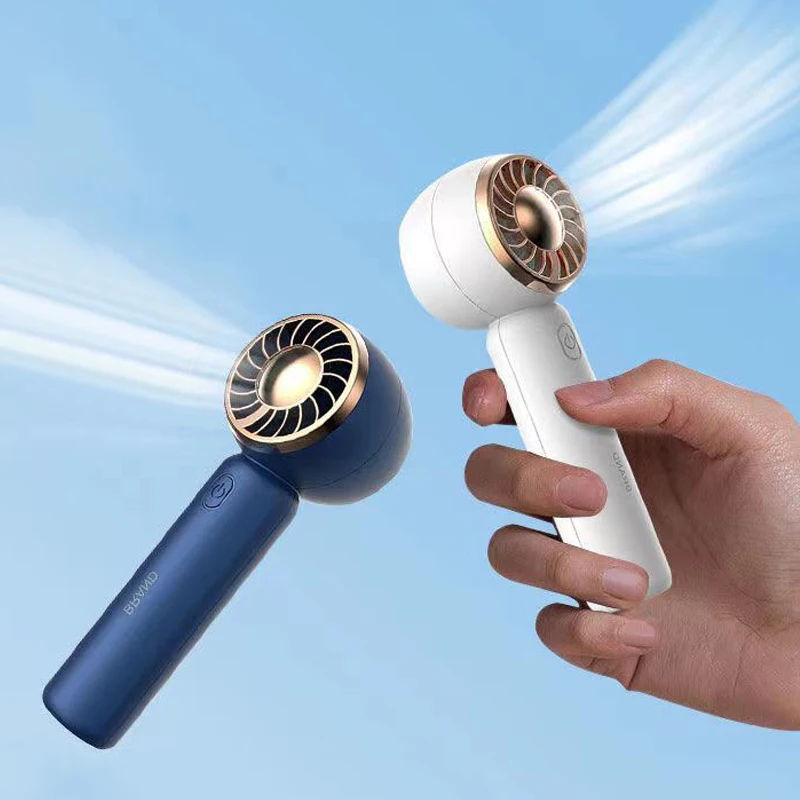 Personal Fan Mini Portable Fan Neck USB Rechargeable Portable Hand Small Fan with 1200mAh Battery