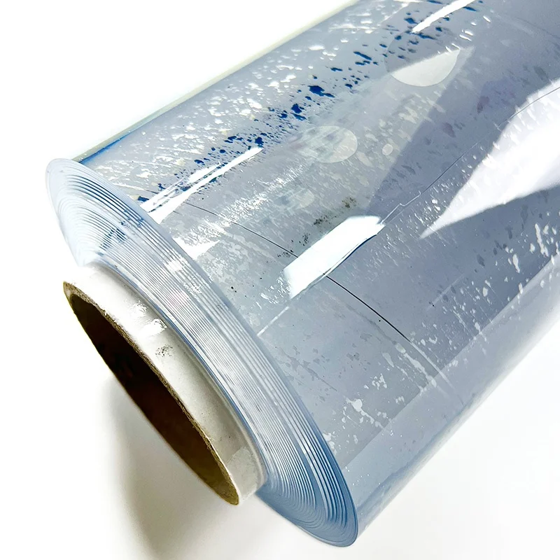 Functional plastic film color thickness can be customized for the production of transparent bags  shoes PVC ultra-permeable film