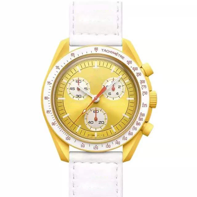 Top brand OMG joint series Sun multifunctional timing ieke singapore movement quartz watch sr626sw