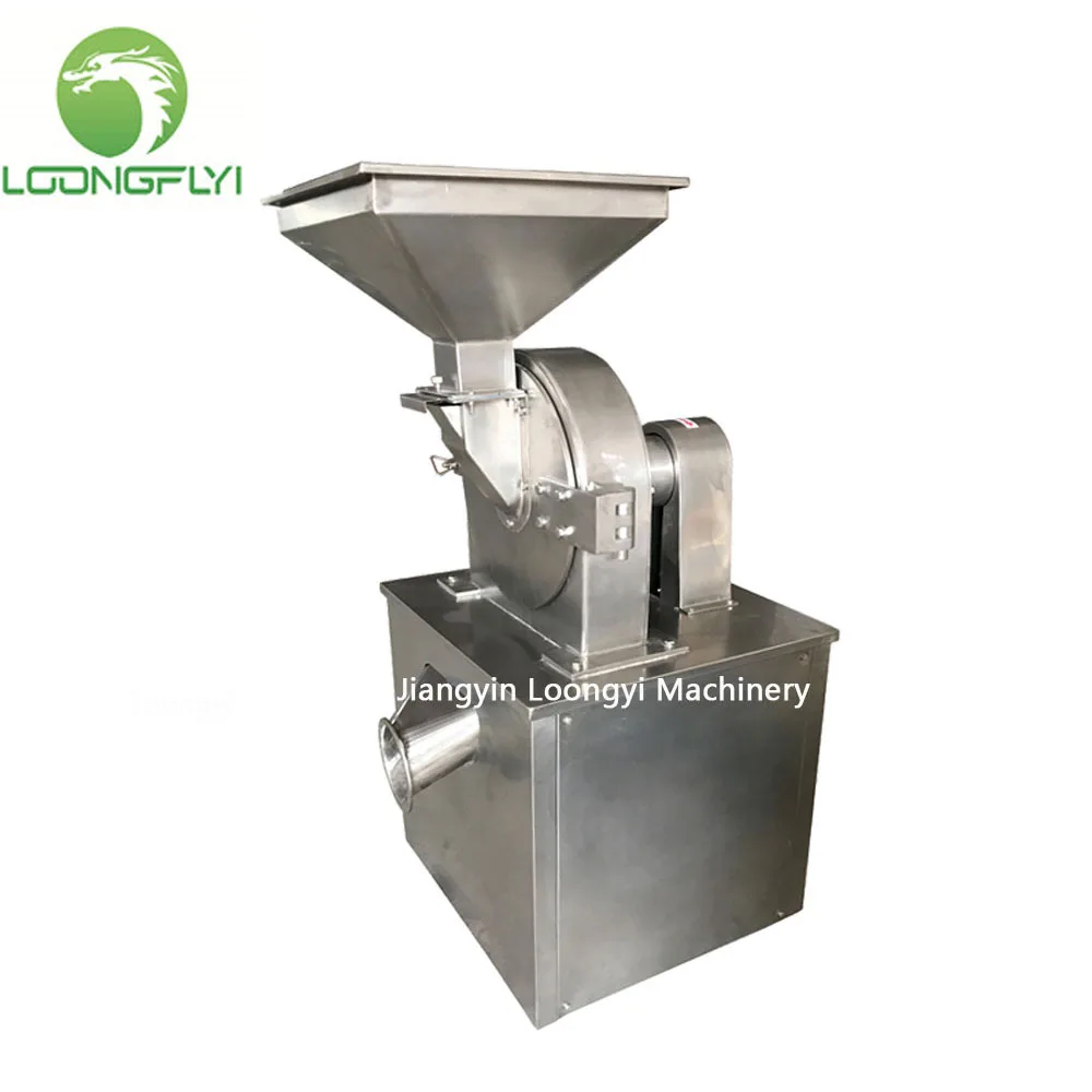 Loongyi rice Spice coffee milling machine rice flour moringa leaf chilli grinding machine