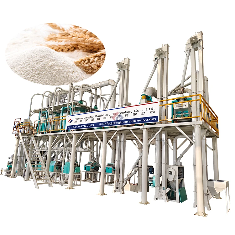 Auto wheat flour grinder mill plant price mini combined flour milling machine