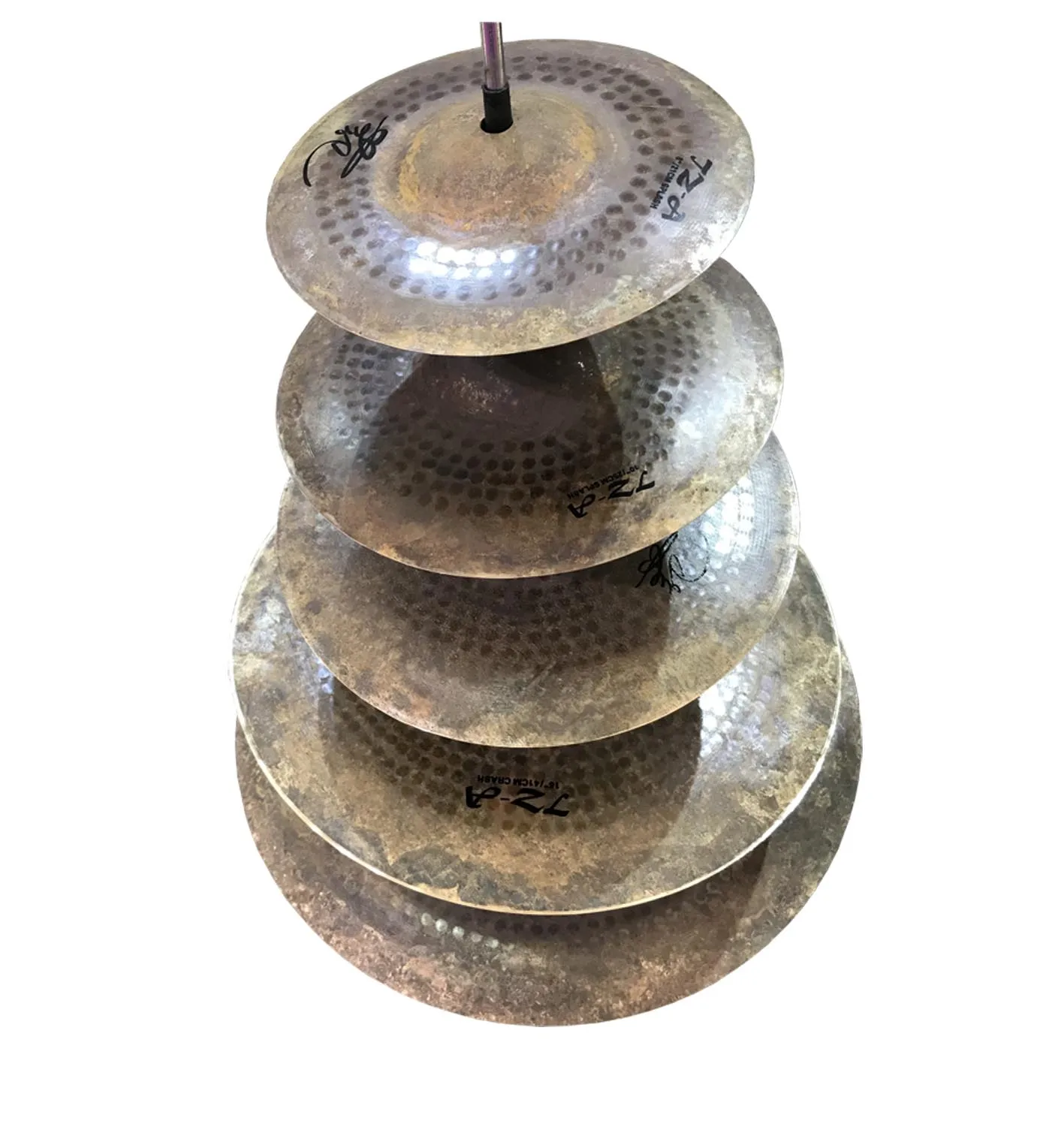 Tongxiang 100%handmade original Handmade Cymbals set