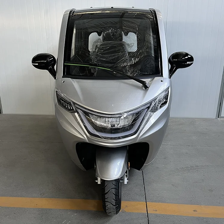 Electric mini car new ebergy  ecobkie  escooter enclosed scooter  cabin car cabin bike for elder person