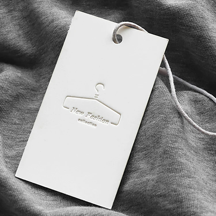 Высокое качество, оптовая продажа, плотные пользовательские ценовые этикетки для одежды и логотипы