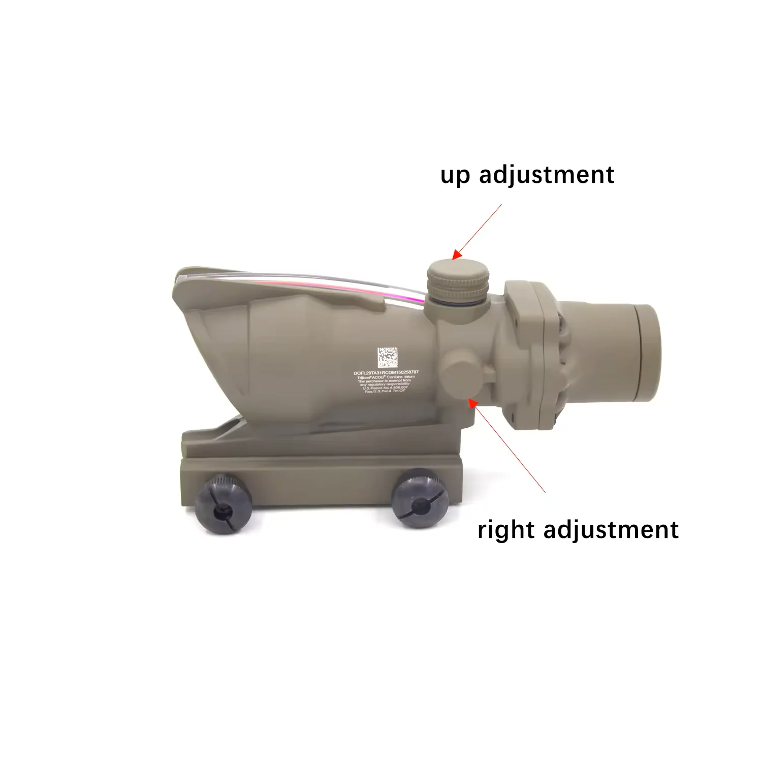 Tactical Optics 4x32 Optical Scope for Outdoor Hunting Sports