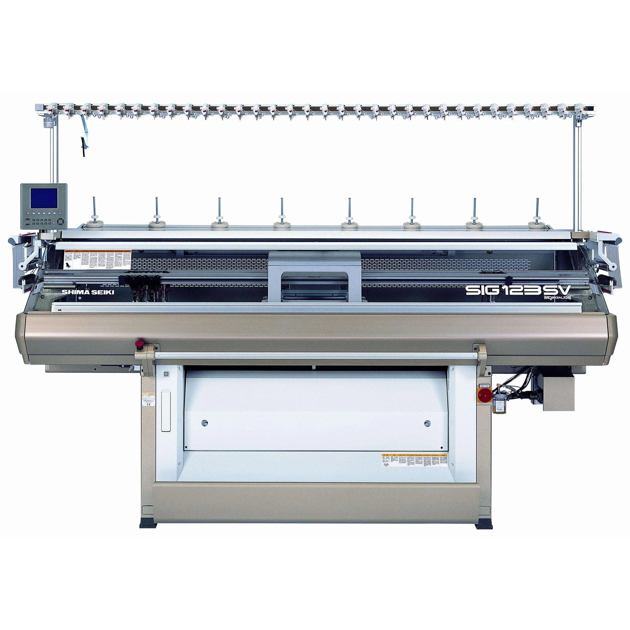 Sweeper brand double system collar Flat Knitting Machine