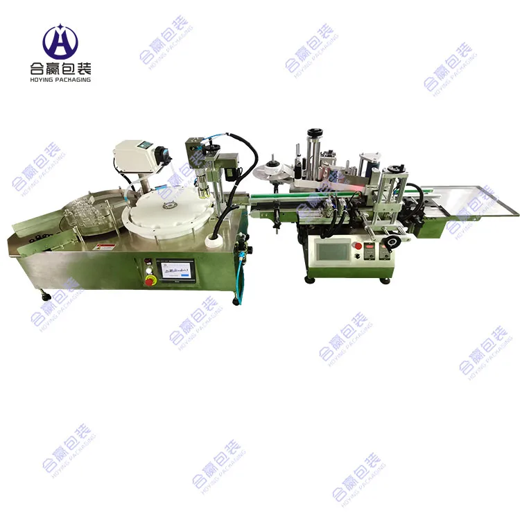 Автоматическая настольная машина для наполнения и этикетировки масла 5 мл tinture cbd