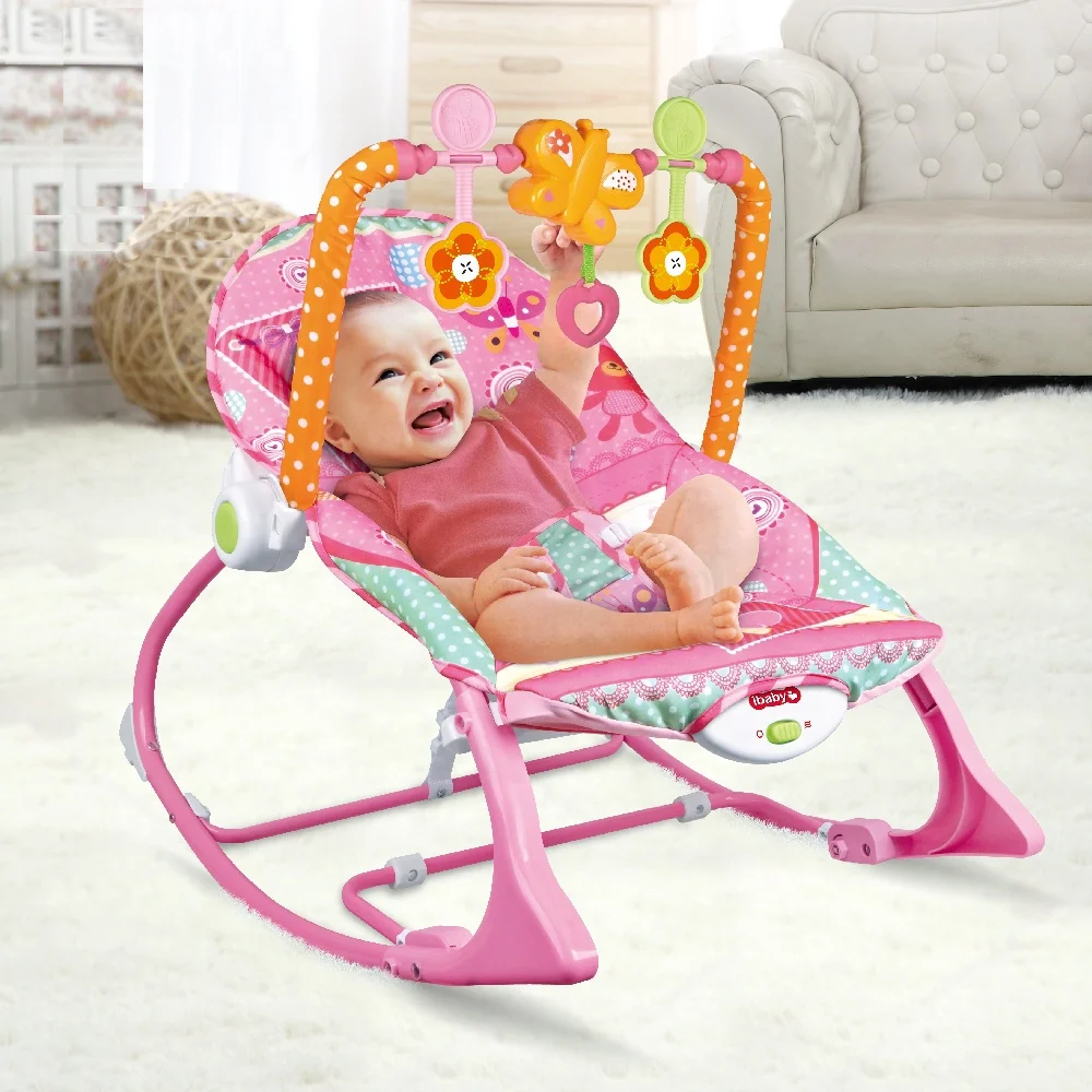 Musical infant rocker bouncer | Vibrating safety baby rocking chair | Electric Baby Rocker Chair
