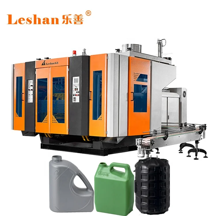 PP PVC PET Plastic Bottle Fully Automatic 2 Cavity Equipment PE Moulding HDPE Extrusion Blow Molding Machine
