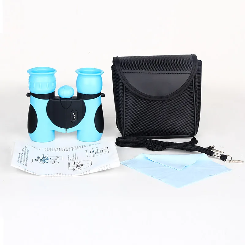 High Quality Compact Portable HD Plastic Binoculars Long Range For Kids Camping Equipment