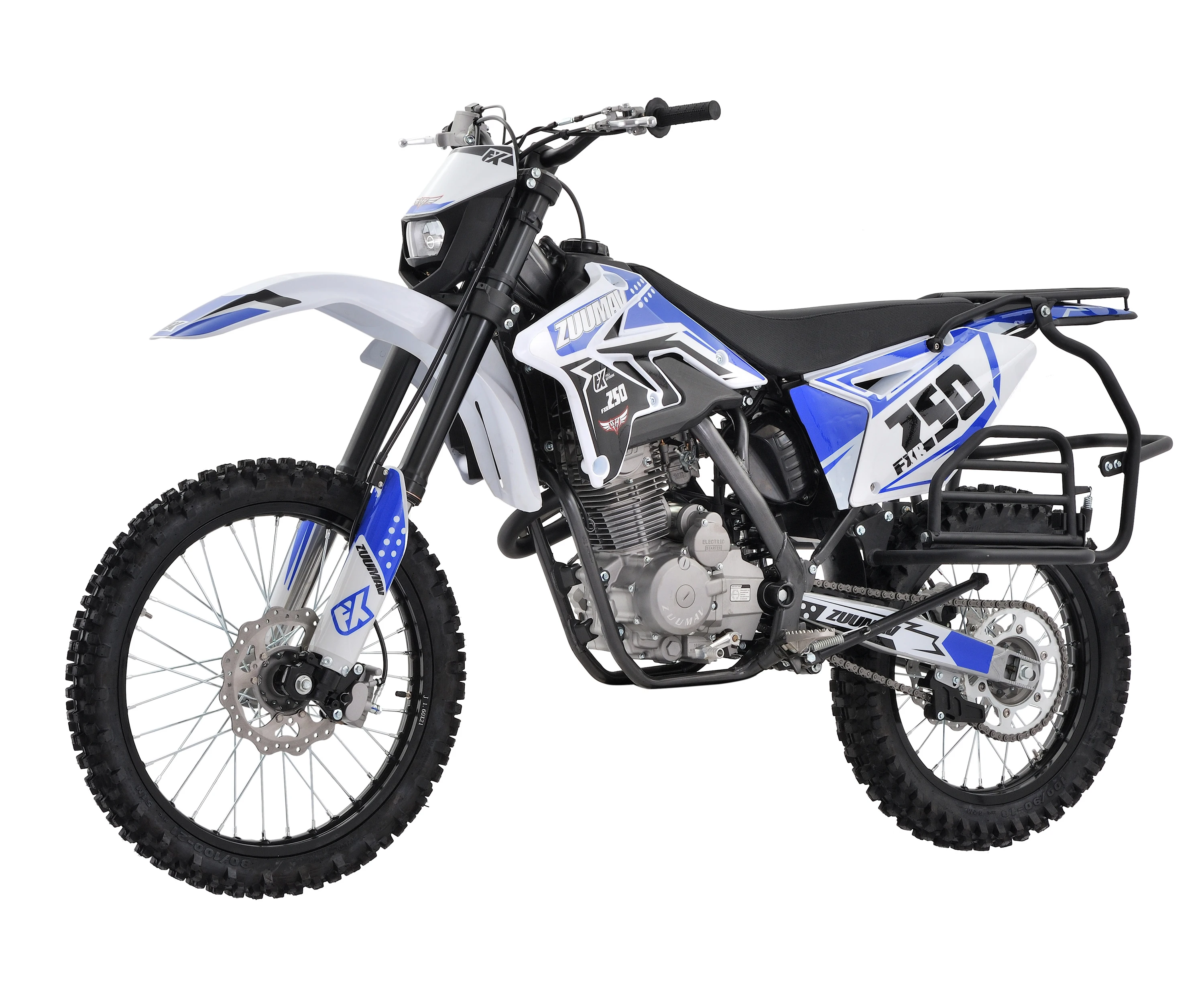 Factory Direct Sales ZUUMAV X7-CB250F China new style Enduro Motorcycles Racing Dirt Bike with Rear Rack Version